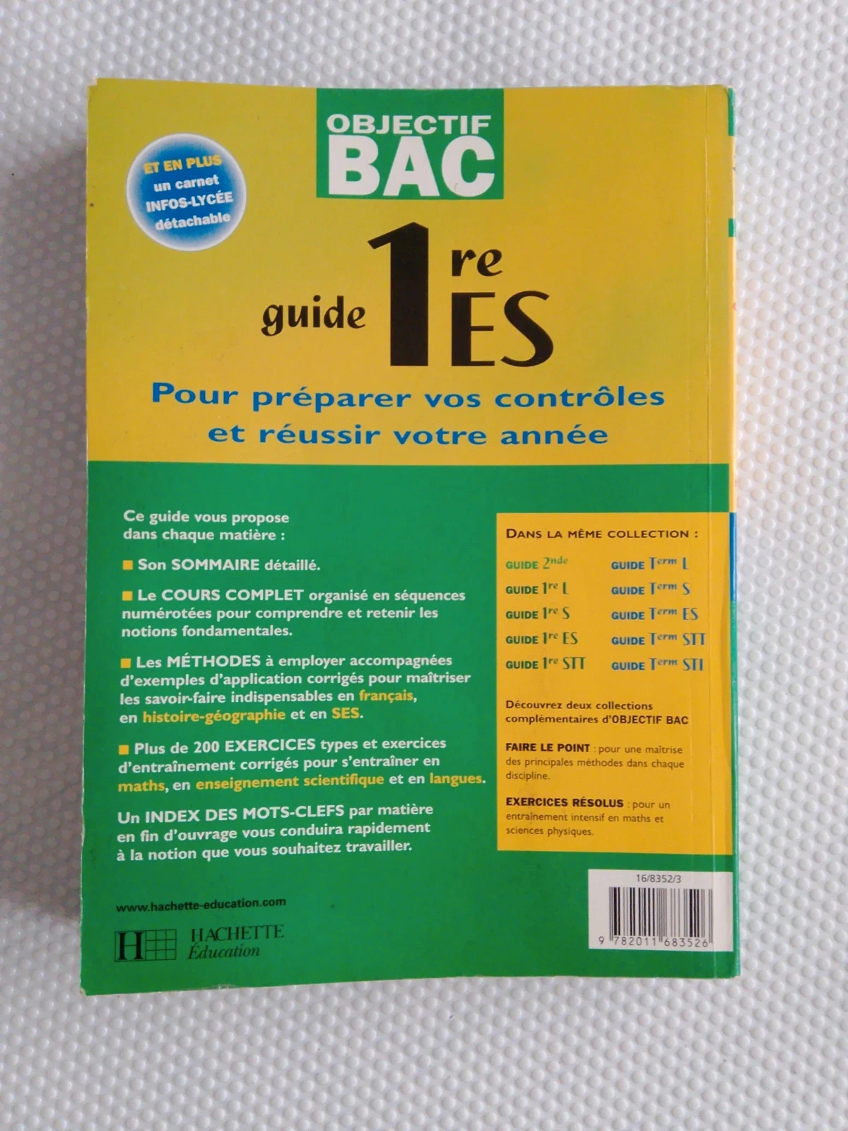 Objective baccalaureate 1st year ES – photo 4